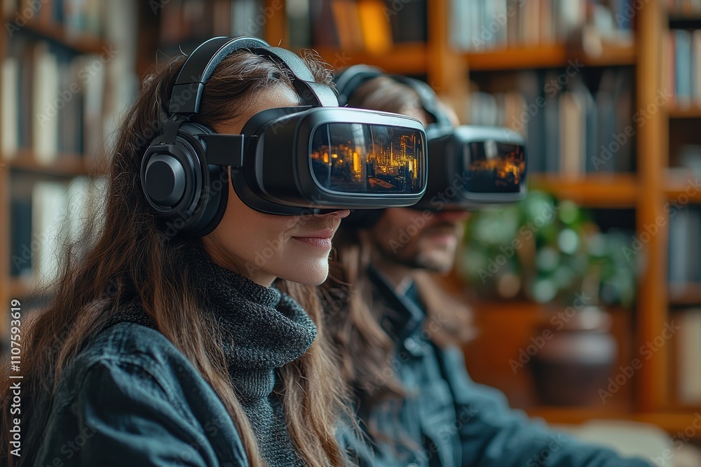 Poster hybrid work models utilizing vr and ar tools for immersive collaboration,