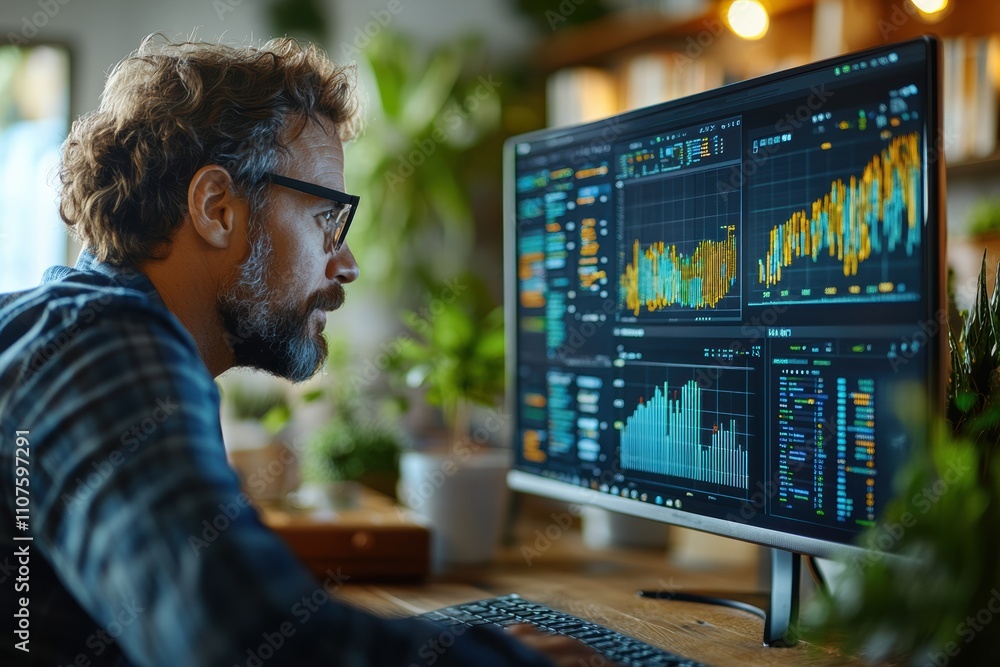 Poster remote work communication strategies using digital platforms,