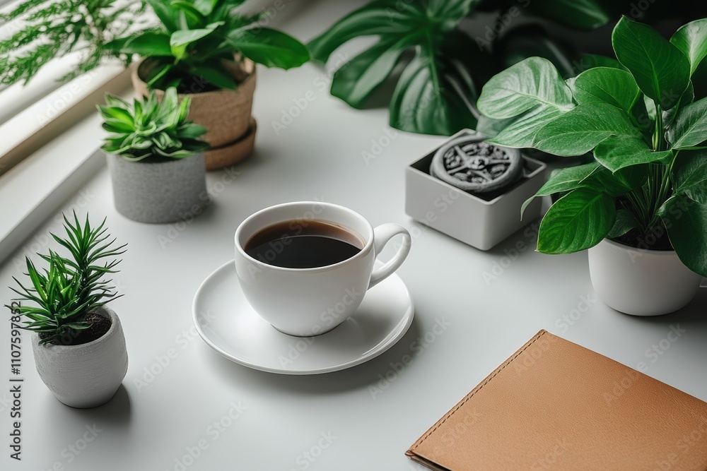 Poster remote work productivity strategies emphasizing innovative solutions, captured clearly and