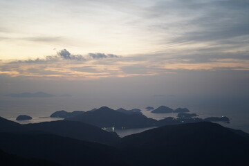 남해 금산 한려해상 일출 보리암