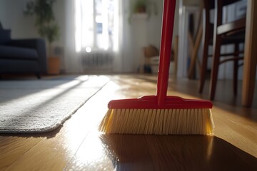 Sunny Hardwood Floor Cleaning