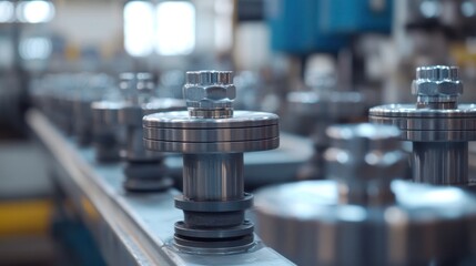 Close-up of refinery valves managing fuel under pressure in an advanced industrial setting