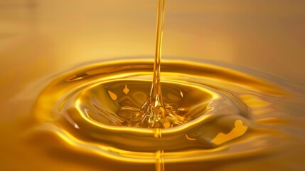 Golden Elegance Luxurious Wealth and Opulence in Minimalistic Setting Ideal for Finance Investment and Luxury Concepts