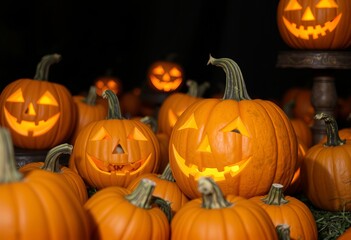Pumpkin Night A term for Halloween inspired by the tradition of