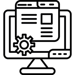 Blog Management Icon