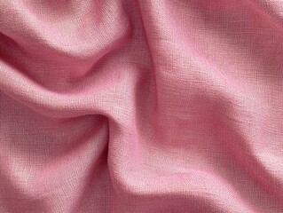 Pink Fabric Close Up