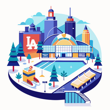 illustration of a city