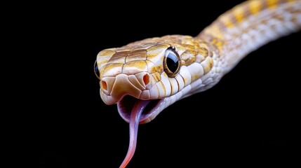 Obraz premium Snake mouth open