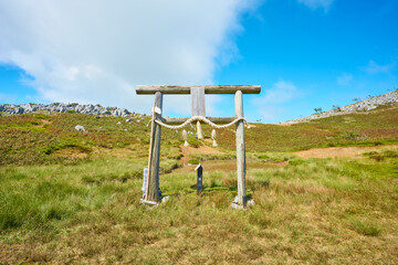 霊仙山の鳥居