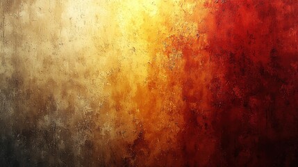Obraz premium Abstract Grunge Texture in Warm Colors of Red, Orange and Yellow