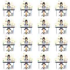 business woman with laptop
