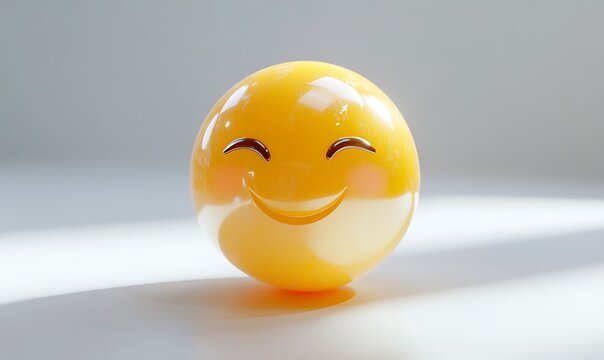 A playful emoji depicting a mischievous feeling with a smirk, perfect for conveying fun and humor in digital content. - Powered by Adobe
