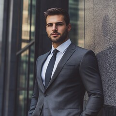 Fototapeta premium Business Man