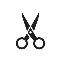 Classic Scissors Vector Silhouette for Design Needs