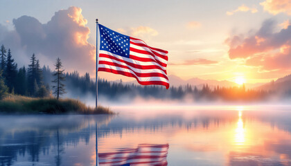 Patriotic Grunge Flag SVG Bundle 4th of July Cut Files for Cricut & Silhouette