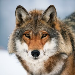 portrait of a fox