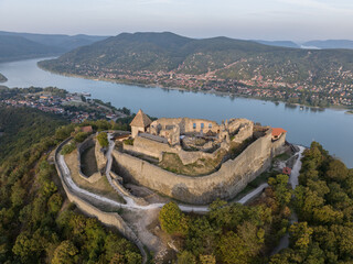 Visegrad Castle in Visegrad, a small town in Pest County, Hungary
