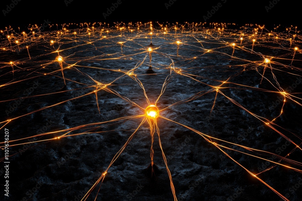 Poster a clean, abstract representation of fireworks bursting in geometric patterns