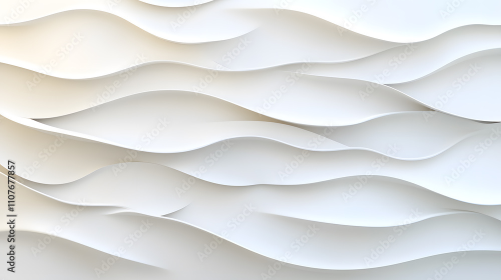 Aufkleber dynamic wave patterns modern art gallery abstract design indoor space close-up view aesthetic inspir