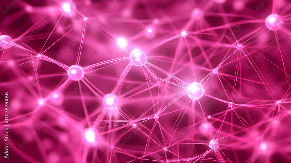 Poster innovative network visualization digital space data representation abstract environment macro viewpo