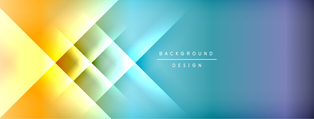 Dynamic shadow lines with gradient colors geometric background