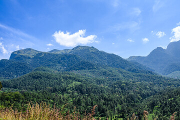 landscape with clouds