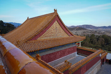 Tibetan Architecture in Summer Palace, Beijing.