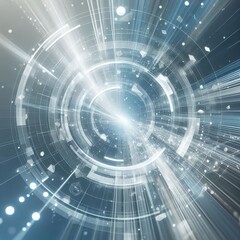 Fototapeta premium white futuristic background 