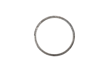 A circle or cross-section of a concrete pipe is isolated.