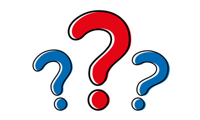 はてなマーク　疑問　？　アイコン　Question