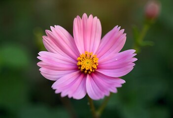 Fototapeta premium Cosmos Flower Blooming in Garden