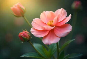 Obraz premium Beautiful pictures of flowers with nature