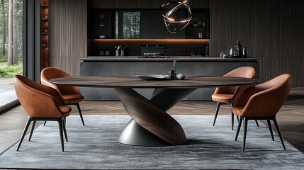 Modern dining room