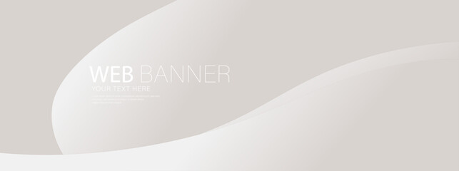 Fototapeta premium Abstract background with paper, vector background, White background, White banner