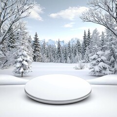 a photostock of a  Empty podium