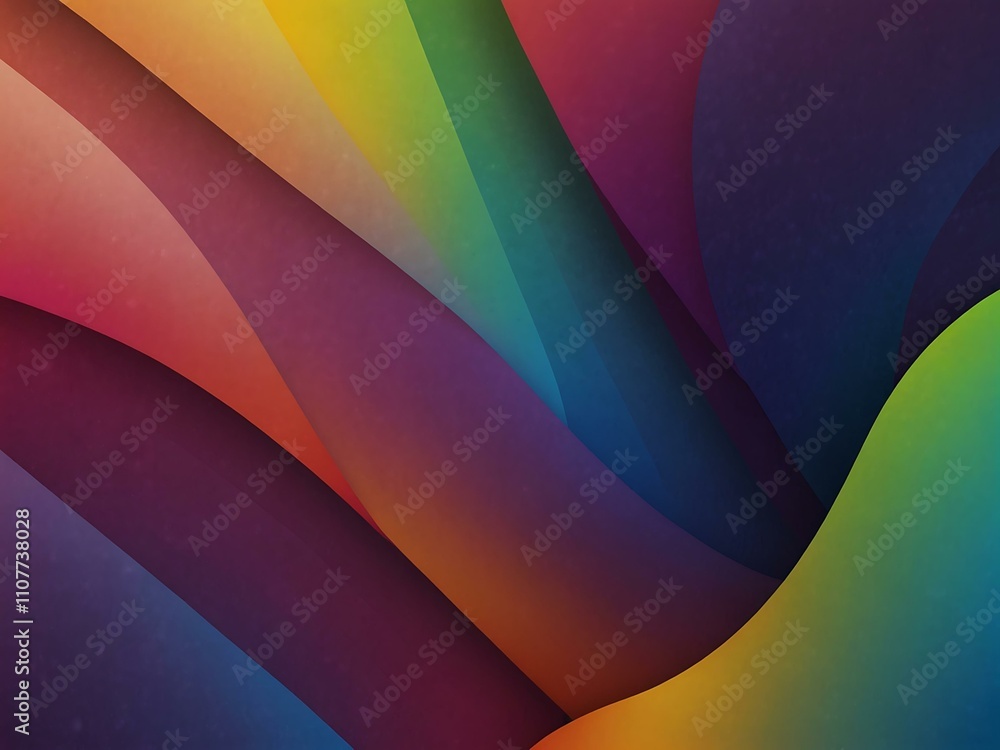 Poster modern abstract background with gradient hues.