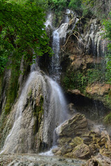 Fototapeta premium waterfall in the mountains