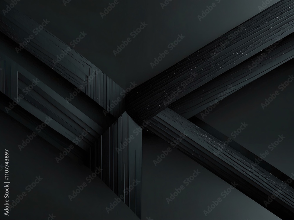 Poster modern geometric background with dark gradient lines.