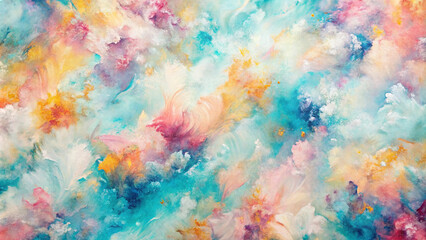 Fototapeta premium Acrylic texture background beautiful colors