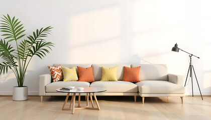 Modern living room interior