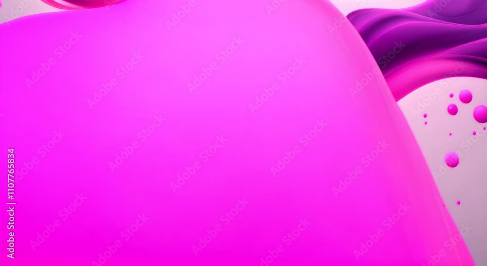 Poster this vibrant abstract art piece features dynamic splashes of purple and pink hues on a white backgro