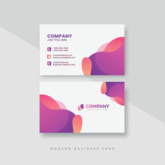 modern and professional business card template