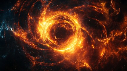 Fototapeta premium Dynamic Plasma Lightning and Fiery Energy Surges Capturing Electric Cosmic Storms in High Definition