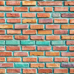 Obraz premium Brick wall texture background beautiful colors