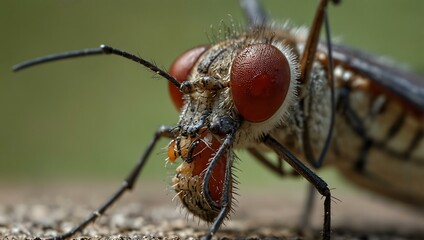 Mosquito close-up.