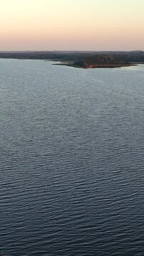 Sivers lake (sunrise time), Aulejas parish. Latgale. (Latvia)