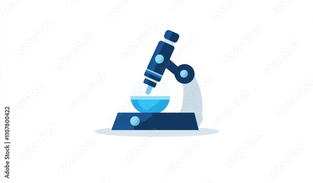 Poster here's a suggested and keyword list for your stock photo.. microscopic sample analysis.