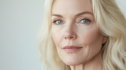 Naklejka premium portrait of a beautiful woman