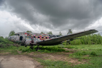 Abandoned Douglas C-47 Airplane