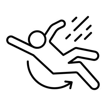 recommend clip art: Fall outline icon